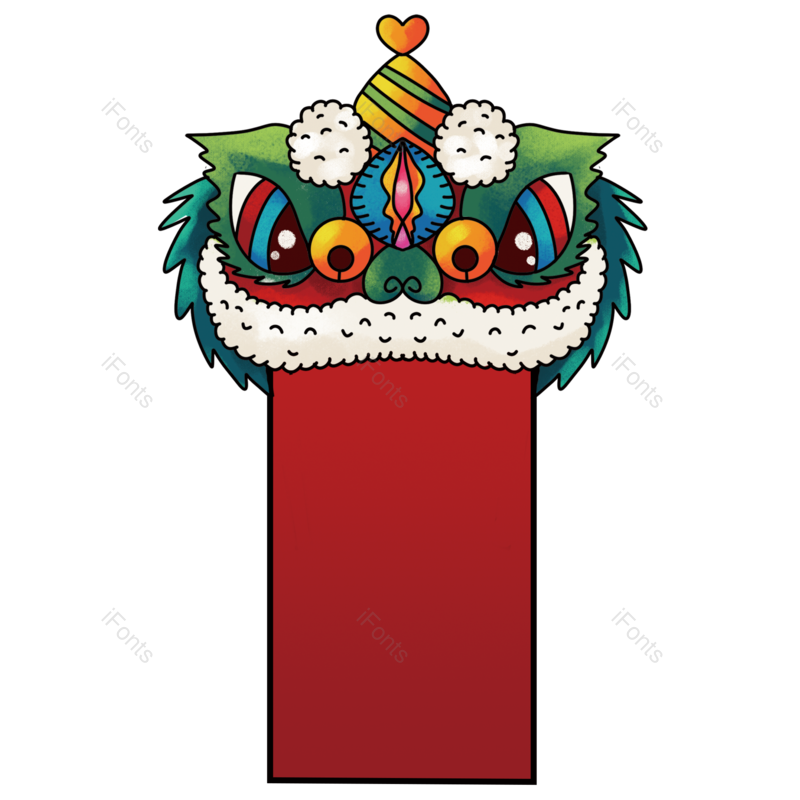 插画图片,中国元素,新年元素PNG,卡通手绘免抠素材